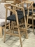 Banqueta CURV madera Petiribi tejido CUERO negro/ $450.000 efectivo