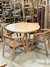 Silla Curv madera paraíso asiento tejido hilo kraft marron/ $140.000 efectivo - tienda online