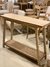 Recibidor de madera alamo teñido con estante tejido en hilo kraft/ $260.000 efectivo en internet