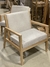 Promo sillón nórdico madera paraiso lino natural/ 2 unidades $300.000 en internet