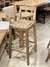 Banqueta Quad madera PETIRIBI tejido kraft/ $175.000 efectivo - comprar online