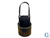 Porta Mate de Cuero Negro para Auto