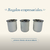 x10 Mate Térmico de Acero Blanco - comprar online