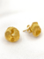 Brinco Entrelaço de Ninho banhado a ouro18k - DIAMANTINO JOIAS & SEMIJOIAS