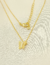 Colar Borboleta Delicada - banhado a ouro18k - DIAMANTINO JOIAS & SEMIJOIAS
