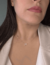 Colar Dois Corações - banhado a ouro18k - comprar online