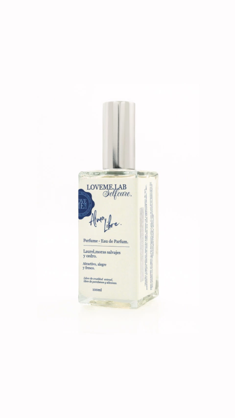 Alma Libre. Perfume - Laurel, moras salvajes y cedro.