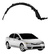 Parabarro Lameiro Honda New Civic Lado Direito 2007 A 2011 - comprar online