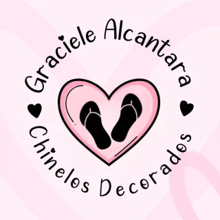 Graciele Alcântara Chinelos Decorados