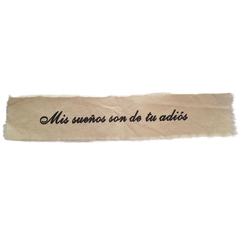 Parche serigrafiado (30x6)