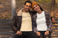 Eikonikos33 Unisex premium t-shirt- Freedom on internet