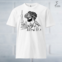 Eikonikos33 Unisex premium t-shirt- Player One on internet
