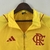 Agasalho Flamengo 23/24 - Jaqueta Corta Vento Amarelo - comprar online