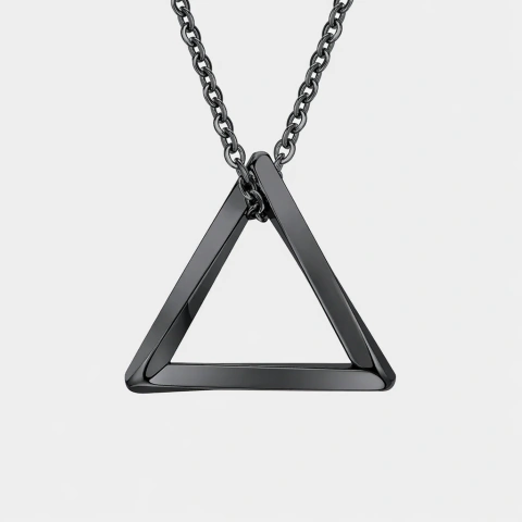 Colar Masculino UPSTTORE Pingente Geométrico - comprar online