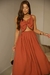 Conjunto saia mais cropped caramelo na internet
