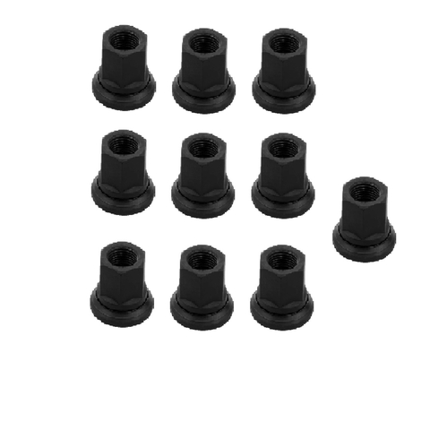 Kit 10 Porca Roda 22mm Chave 32 Oscilante Alta Mb caminhao