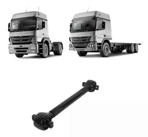 Barra Reacao Fixa 616mm Para Scania Original Para Scania T12
