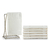 Kit 06 toalhas Bellarte Social Para Lavabo - Nude