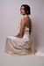 Vestido longo cetim perolado - Nabi Style