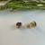 Brinco Rustico Violet Coração Ametista Natural Ouro18k750 - Primu's Joias