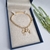 Pulseira Coração Casal Filhos em Ouro 18k/750 - Primu's Joias