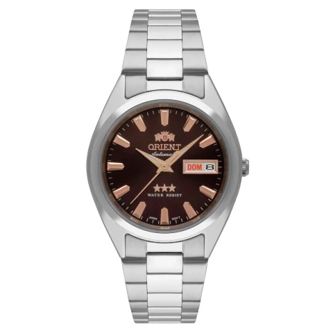 RELÓGIO ORIENT MASCULINO AUTOMÁTICO PRATA