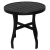 Mesa Mesinha de Apoio Lateral Ripada de Alumínio 50x50