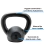Kettlebell Pintado 8 Kg Preto - comprar online