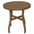 Mesa Mesinha de Apoio Lateral Ripada de Alumínio 50x50 - SANFER