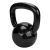 Kettlebell 8Kg Emborrachado Cor Preto - loja online