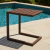 Mesa De Alumínio Lateral Ripada Piscina Área Externa - SANFER