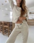 Pijama hally beige