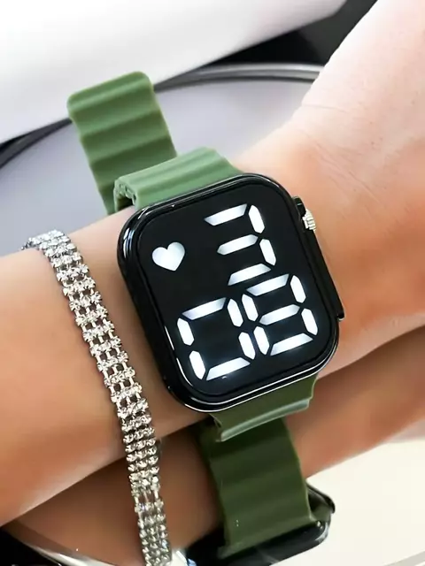 Relógio Feminino Digital com Pulseira Karen Ref. 560