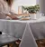 Mantel Jacquard Stripe