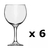 Set X 6 Copa Gin 600 Ml Vidrio Nadir