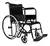 Silla De Ruedas Con Pedanas Y Apoyabrazos Fijos Fs875/41 Cm