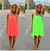 Vestido fluorescência - Vitrine Virtual