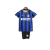 Kit Infantil Retrô Inter de Milão I 2009/2010 - Nike - Azul com detalhes em preto e branco