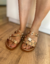 Papete Birk Glamour Metalizado Ouro Rose - Armazem da Moda