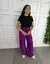 CALÇA CARGO ALFAIATARIA | ROXA| G