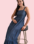 Vestido Jeans - TAM GG - comprar online
