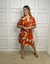 Vestido curto Manga laço - comprar online