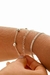 Pulseira de Prata Elo Corações - comprar online