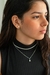 Conjunto de Prata Zircônia Retangular Cristal - loja online