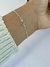 Imagem do Pulseira de Prata Coração Com Zircônias