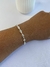 Pulseira de Prata Zircônias