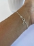 Pulseira de Prata Zircônias na internet