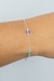 Pulseira De Prata Borboletas Coloridas na internet
