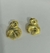 Brinco Folhado Dourado - comprar online