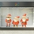 Adesivo para vitrine - Papai Noel Minimalista